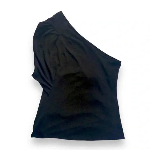 Express Black One Shoulder Top - Picture 3 of 3